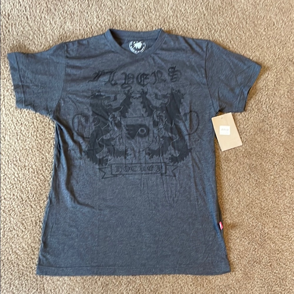 Men's Gray Philadelphia Flyers Graphic T-Shirt